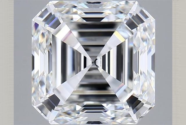 2.53 Carat Asscher Lab Diamond