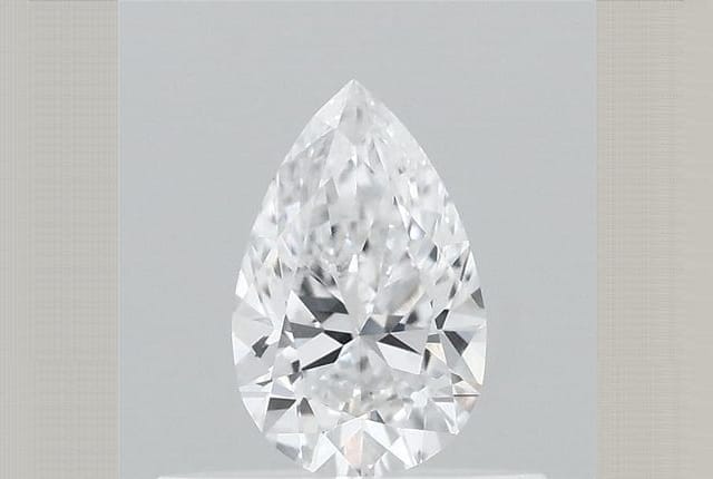 0.32 Carat Pear Lab Diamond