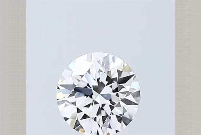 0.75 Carat Round Lab Diamond