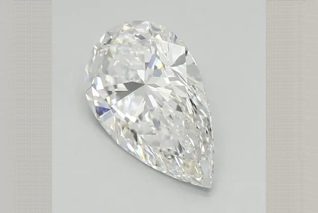 1.26 Carat Pear Lab Diamond