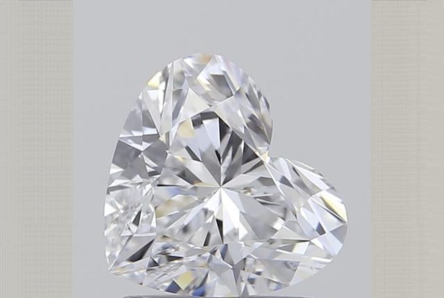 0.91 Carat Heart Lab Diamond