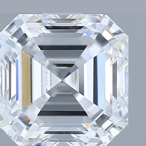 3.04 CTW Asscher Lab Diamonds