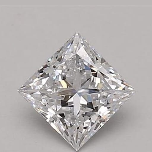 0.56 Carat Princess Lab Diamond