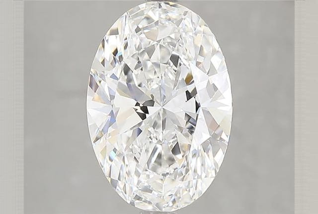 3.52 Carat Oval Lab Diamond
