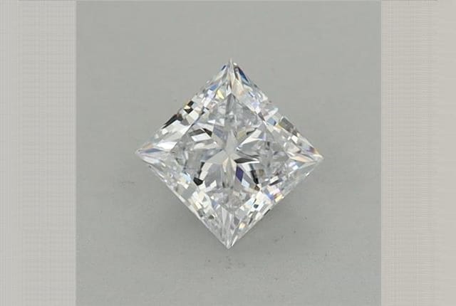 0.51 Carat Princess Lab Diamond