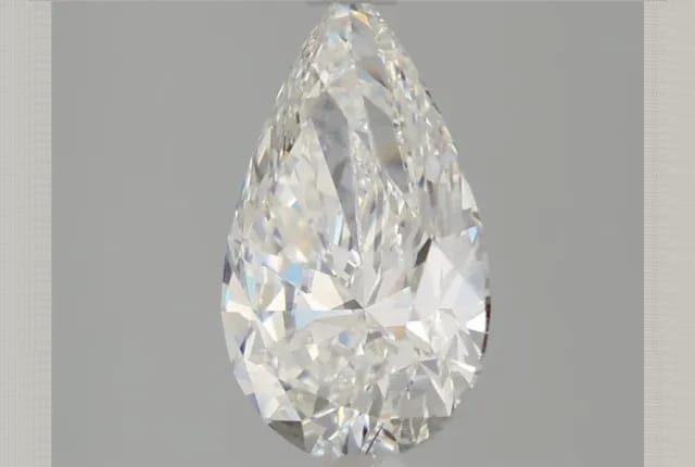 2.57 Carat Pear Lab Diamond