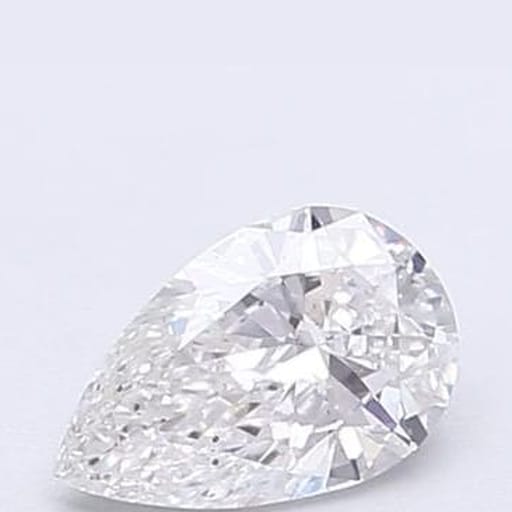 0.51 Carat Pear Lab Diamond