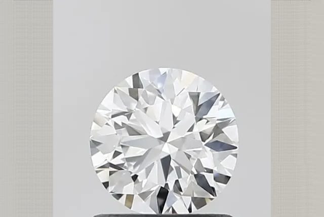 0.81 Carat Round Lab Diamond