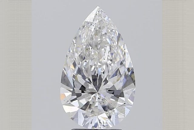 3.00 Carat Pear Lab Diamond