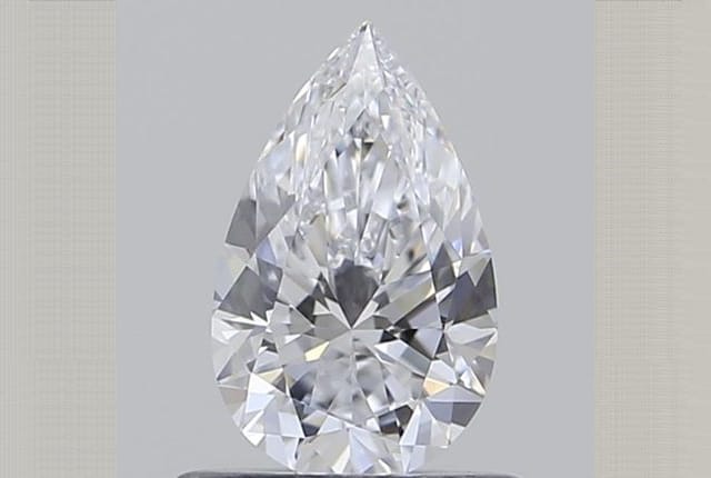 0.55 Carat Pear Lab Diamond