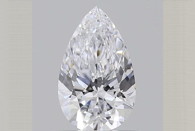 0.53 Carat Pear Lab Diamond