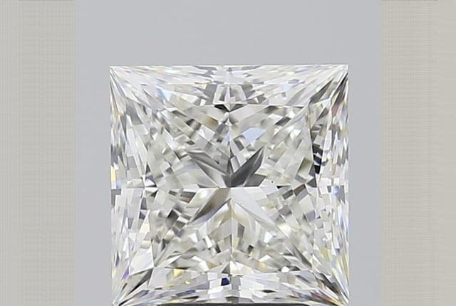 3.99 Carat Princess Lab Diamond
