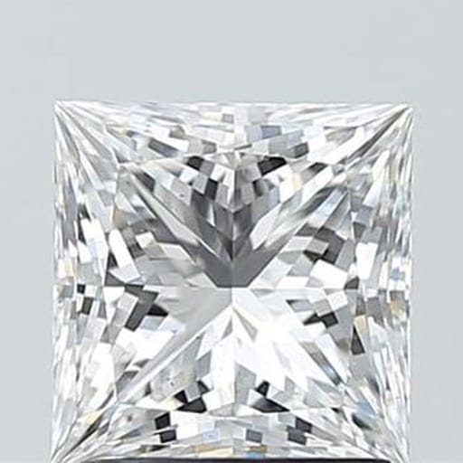 3.94 CTW Princess Lab Diamonds