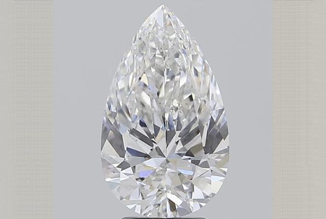 3.52 Carat Pear Lab Diamond