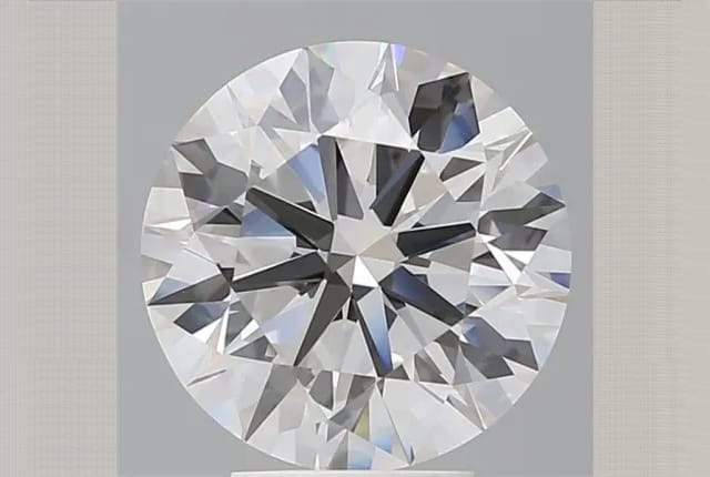 4.47 Carat Round Lab Diamond