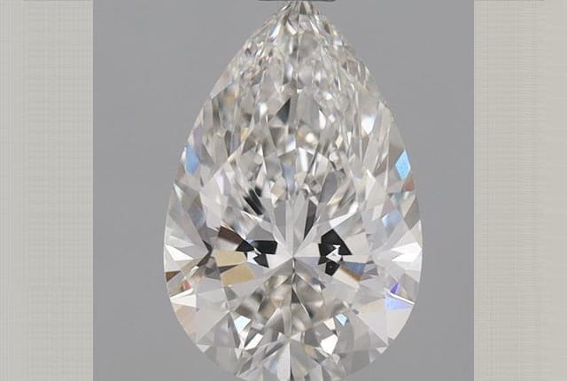1.28 Carat Pear Lab Diamond