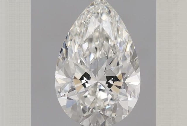 1.28 Carat Pear Lab Diamond