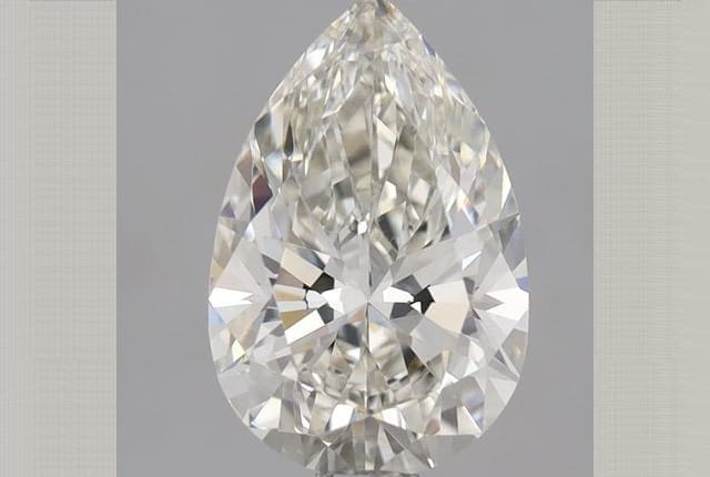 2.05 Carat Pear Lab Diamond