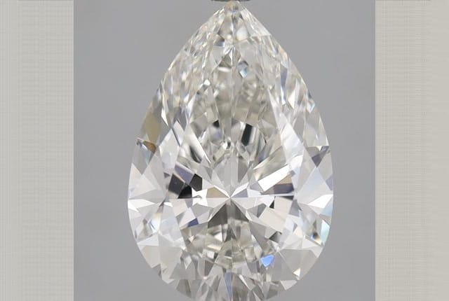 2.54 Carat Pear Lab Diamond