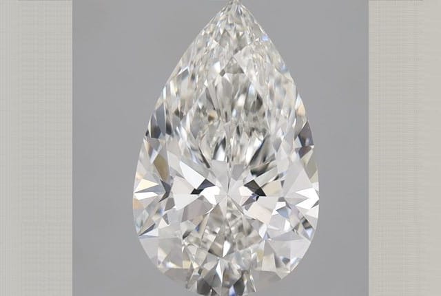 2.56 Carat Pear Lab Diamond