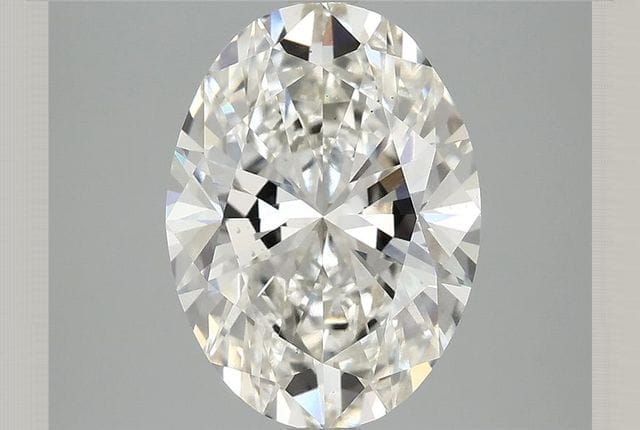 3.93 Carat Oval Lab Diamond