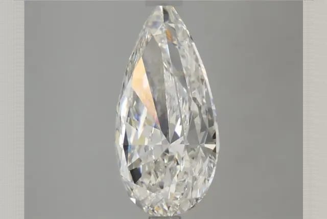 3.53 Carat Pear Lab Diamond