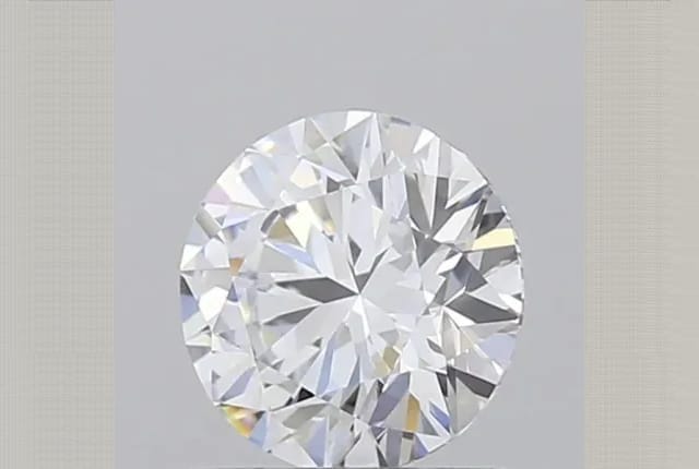 0.76 Carat Round Lab Diamond