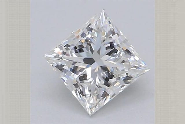 0.57 Carat Princess Lab Diamond