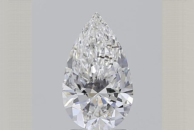 1.50 Carat Pear Lab Diamond