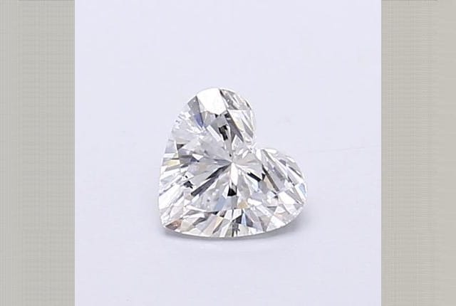 0.33 Carat Heart Lab Diamond