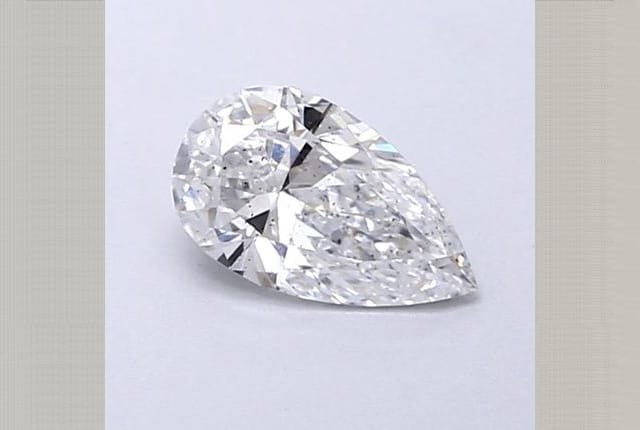 0.42 Carat Pear Lab Diamond