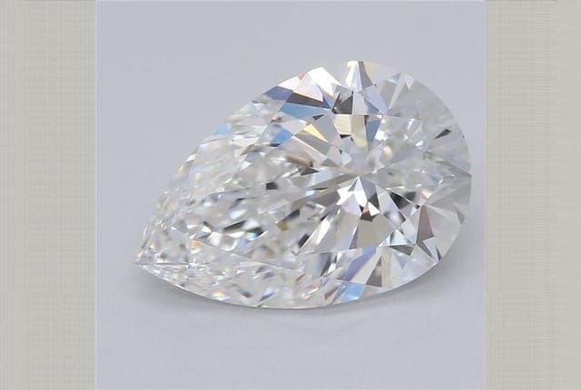 2.51 Carat Pear Lab Diamond