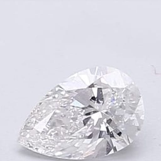0.58 Carat Lab-Grown Pear Diamond Pair