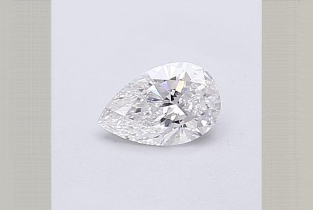 0.28 Carat Pear Lab Diamond
