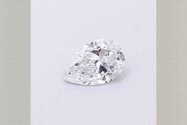0.27 Carat Pear Lab Diamond