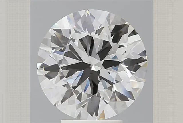 4.53 Carat Round Lab Diamond