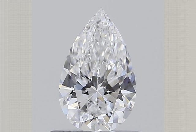 0.53 Carat Pear Lab Diamond