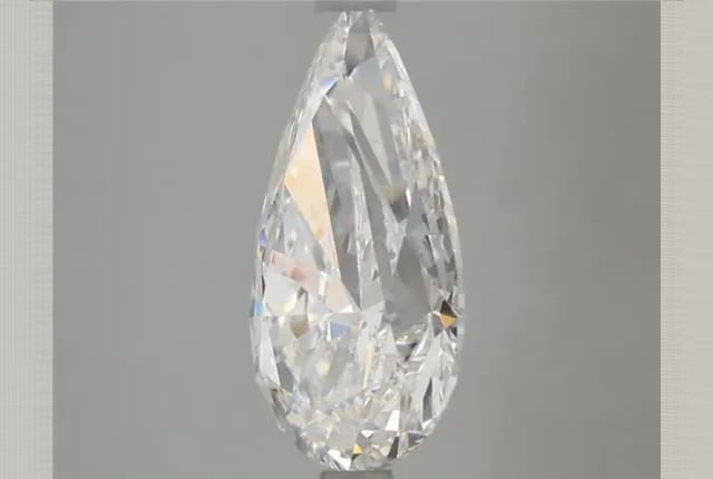 3.55 Carat Pear Lab Diamond