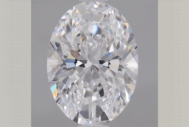 0.80 Carat Oval Lab Diamond