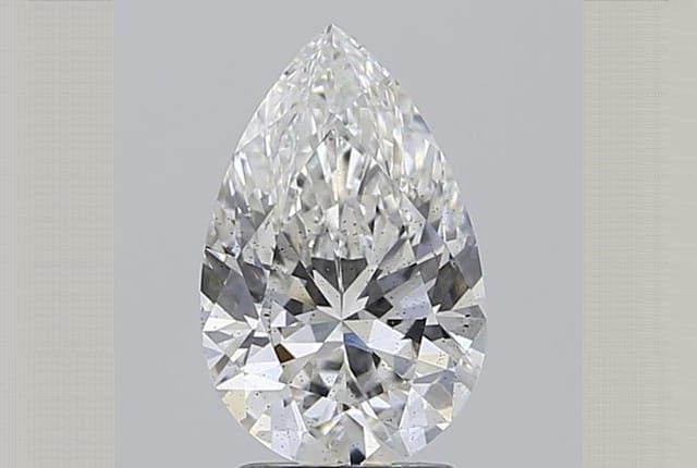 2.08 Carat Pear Lab Diamond