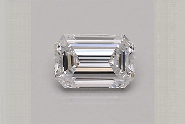 0.59 Carat Emerald Lab Diamond