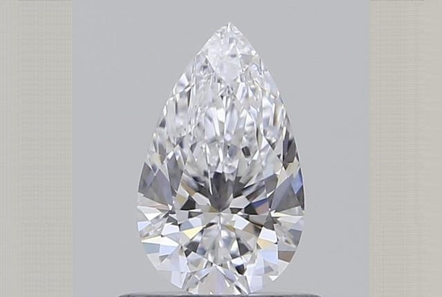 0.52 Carat Pear Lab Diamond