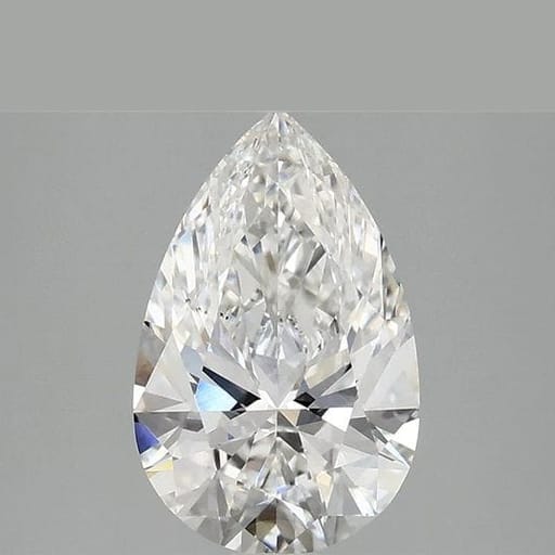 3.98 CTW Pear Lab Diamonds