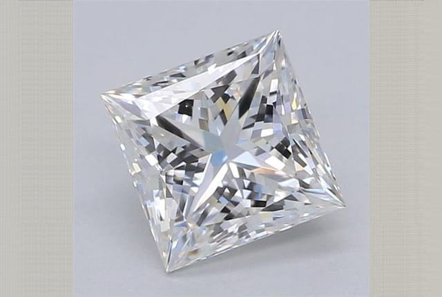 0.78 Carat Princess Lab Diamond
