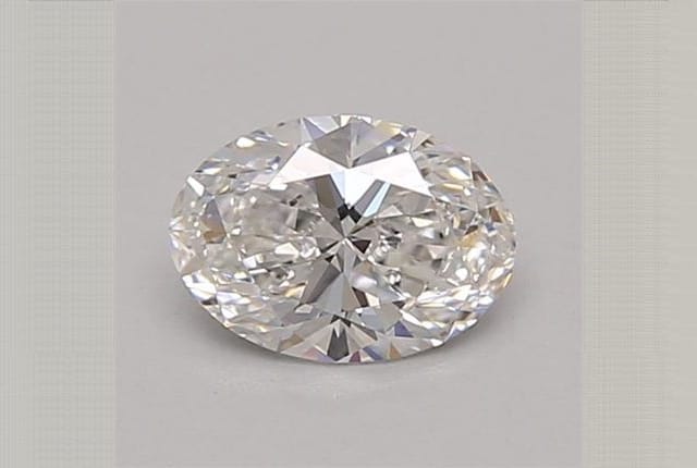 0.57 Carat Oval Lab Diamond