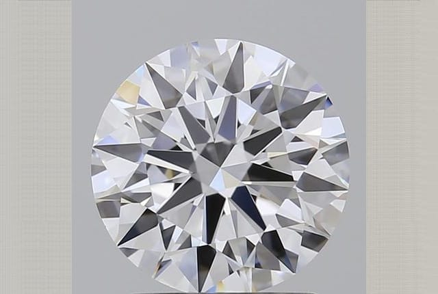 1.37 Carat Round Lab Diamond