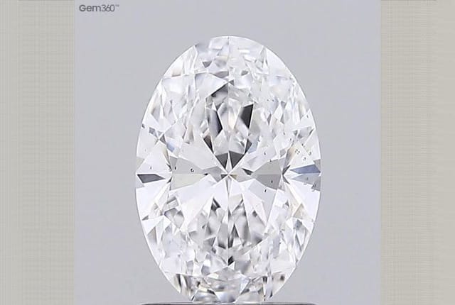 1.10 Carat Oval Lab Diamond
