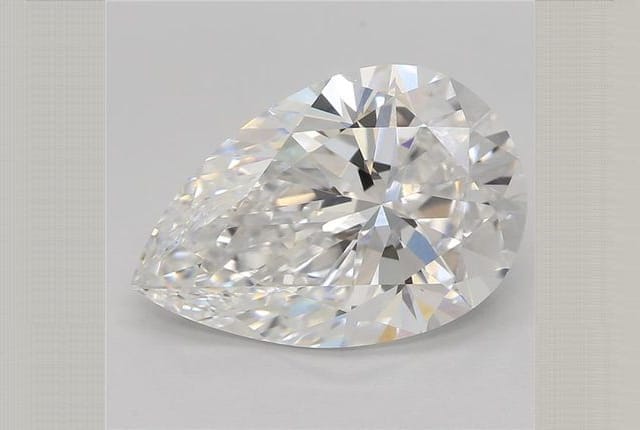 2.54 Carat Pear Lab Diamond
