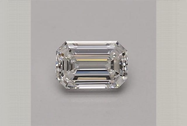 0.39 Carat Emerald Lab Diamond