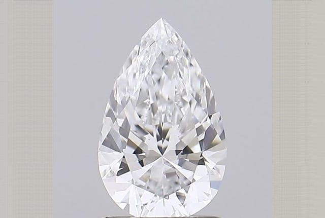 0.75 Carat Pear Lab Diamond